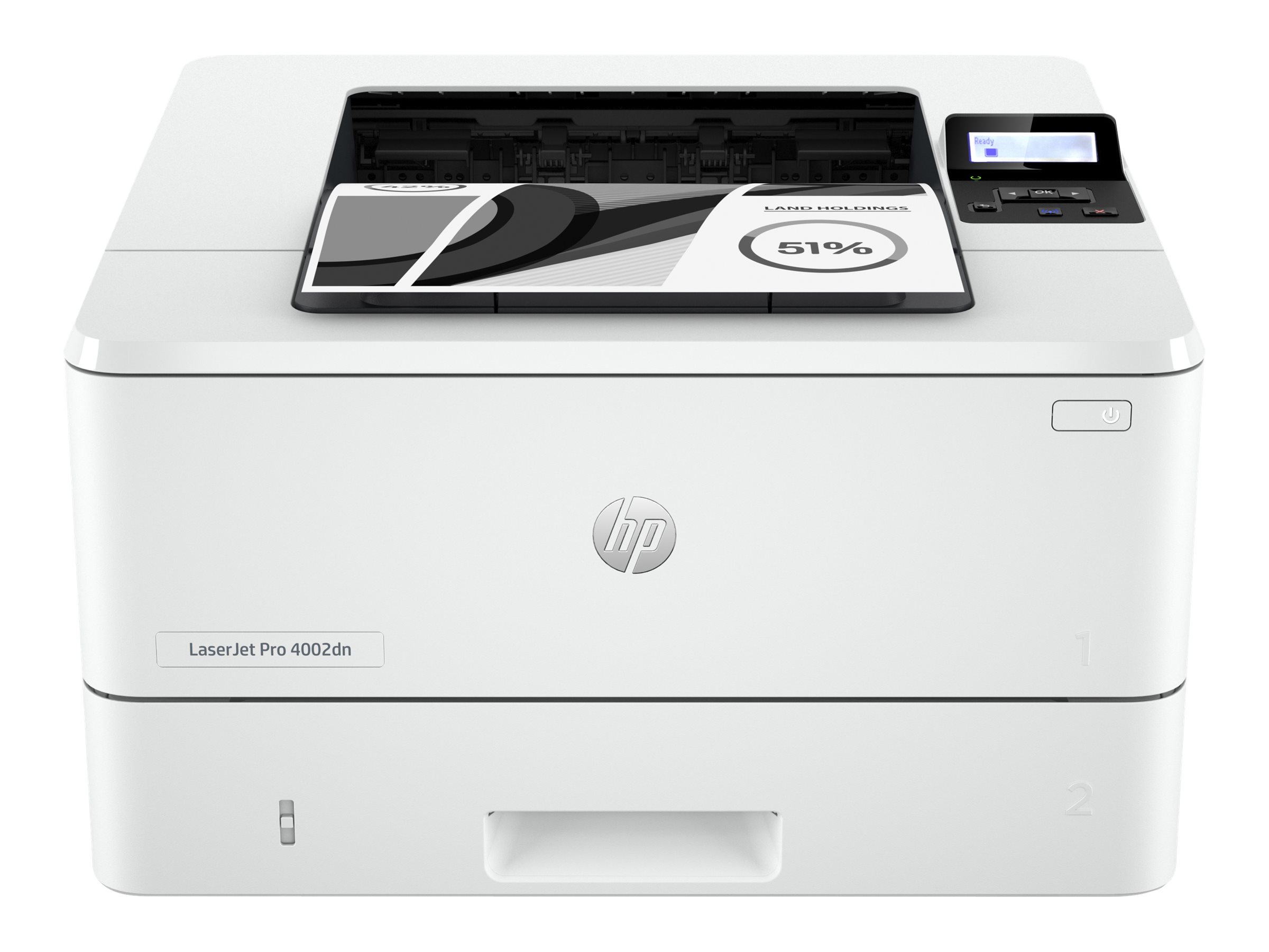 HP LaserJet Pro 4002dn - Drucker - s/w - Duplex - Laser - A4/Legal - 4800 x 600 dpi - bis zu 40 Seiten/Min. - Kapazität: 350 Blätter - USB 2.0 - Gigabit LAN HP LaserJet Pro 4002dn - Drucker - s/w - Duplex - Laser - A4/Legal - 4800 x 600 dpi - bis zu 40 Seiten/Min. - Kapazität: 350 Blätter - USB 2.0 - Gigabit LAN