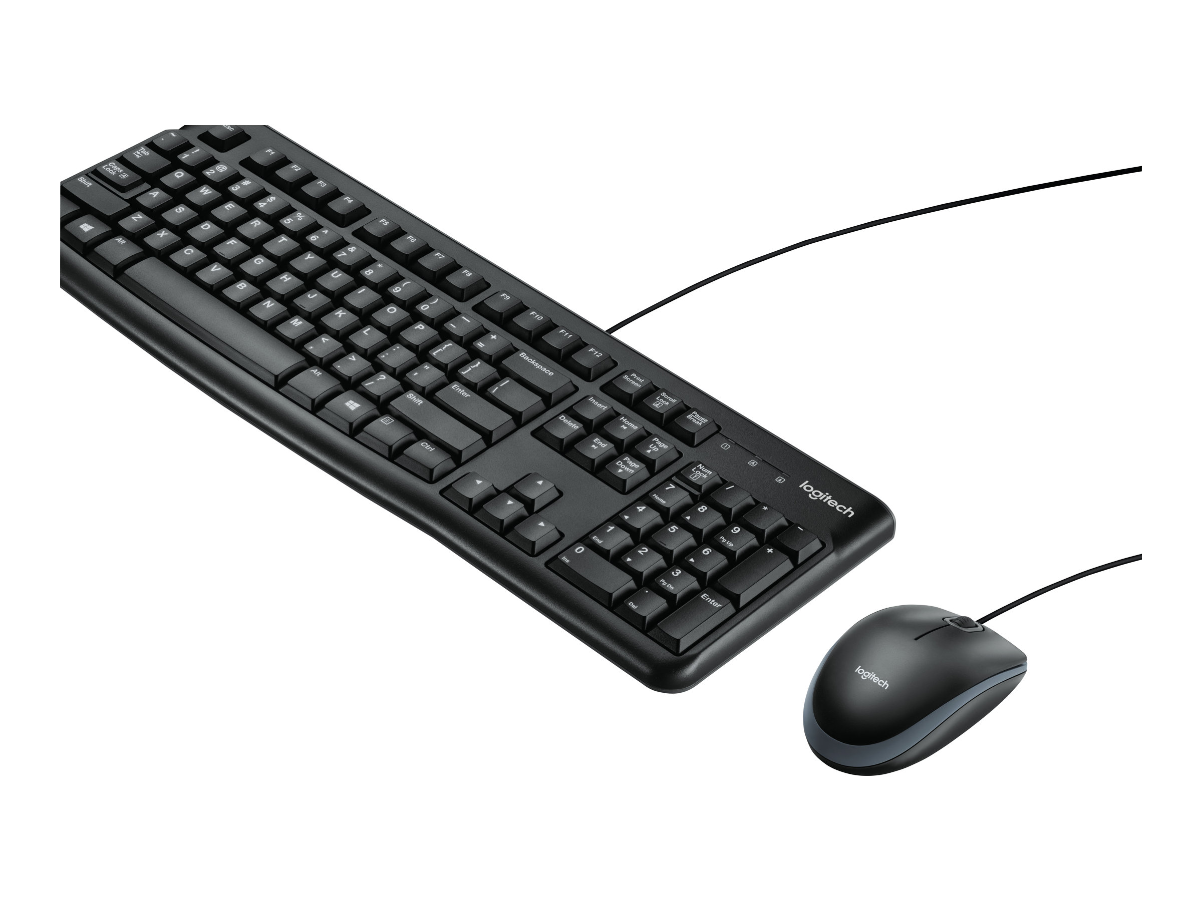 MK120 - Tastatur-und-Maus-Set - USB - USB - Deutsch MK120 - Tastatur-und-Maus-Set - USB - USB - Deutsch