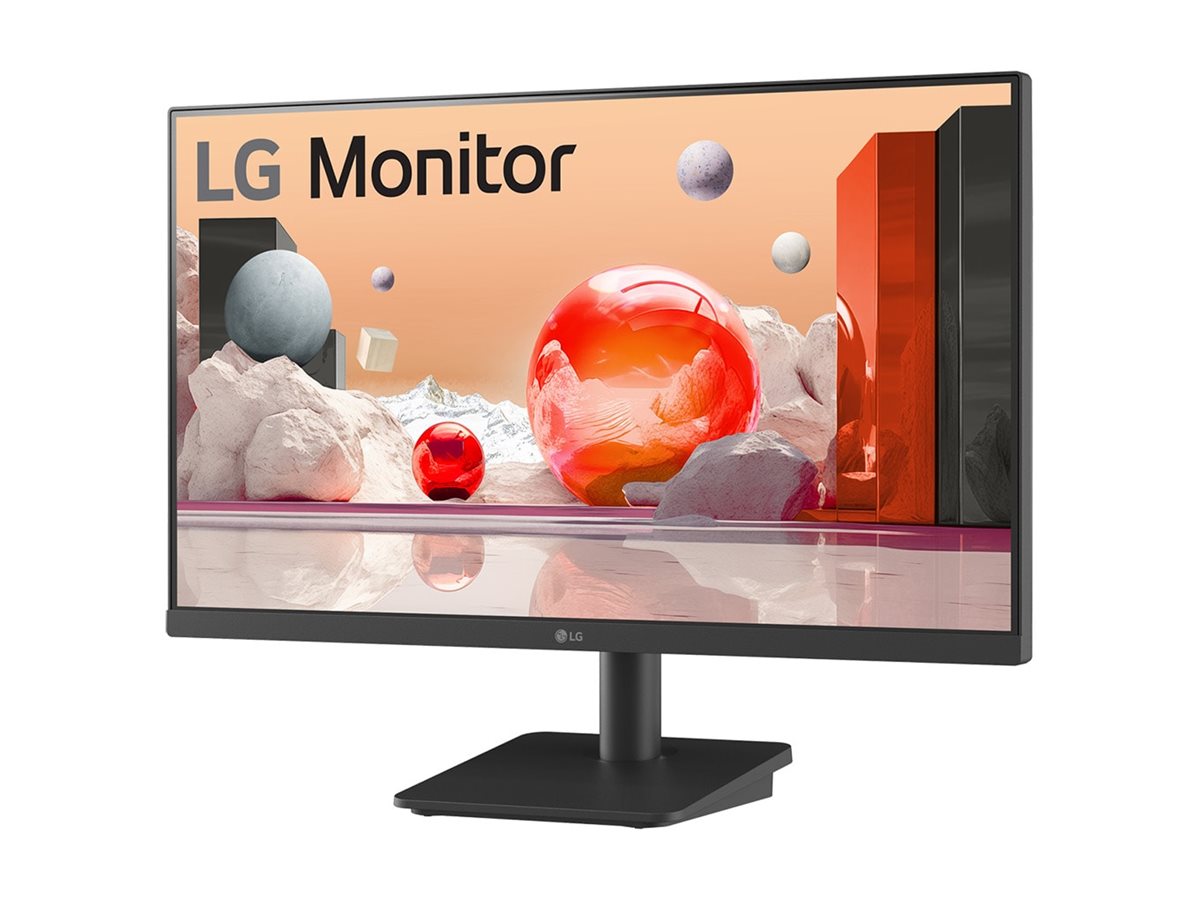 LG 24BA400-B - LED-Monitor - 60 cm (24") - 1920 x - @ 60 Hz - IPS - HDMI