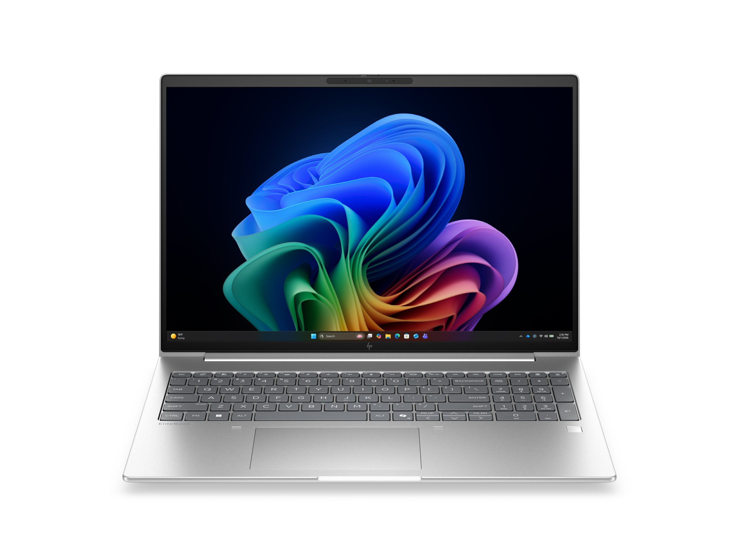 HP EliteBook 6 G2i Notebook Next Gen AI - 177-Grad - IPS 1920 x 1200 - Wi-Fi 7 - Bluetooth 6.0 - Schnellaluminium in Silber - kbd: Deutsch