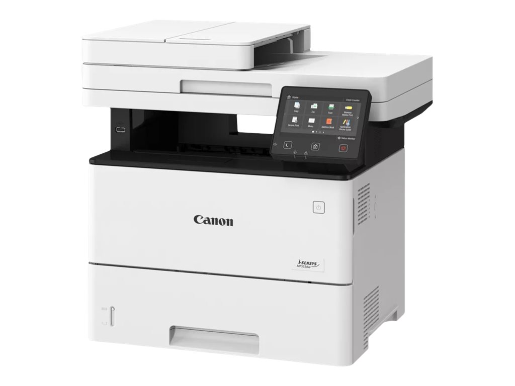 Canon i-SENSYS MF553dw - Multifunktionsdrucker - - Legal (216 x 356 mm) (Original) - A4/Legal (Medien) - bis zu 43 Seiten/Min. (Kopieren) - bis zu 43 Seiten/Min. (Drucken) - 650 Blatt - 33.6 Kbps - USB 2.0 - Gigabit LAN - Wi-Fi(n) - USB-Host Canon i-SENSYS MF553dw - Multifunktionsdrucker - - Legal (216 x 356 mm) (Original) - A4/Legal (Medien) - bis zu 43 Seiten/Min. (Kopieren) - bis zu 43 Seiten/Min. (Drucken) - 650 Blatt - 33.6 Kbps - USB 2.0 - Gigabit LAN - Wi-Fi(n) - USB-Host