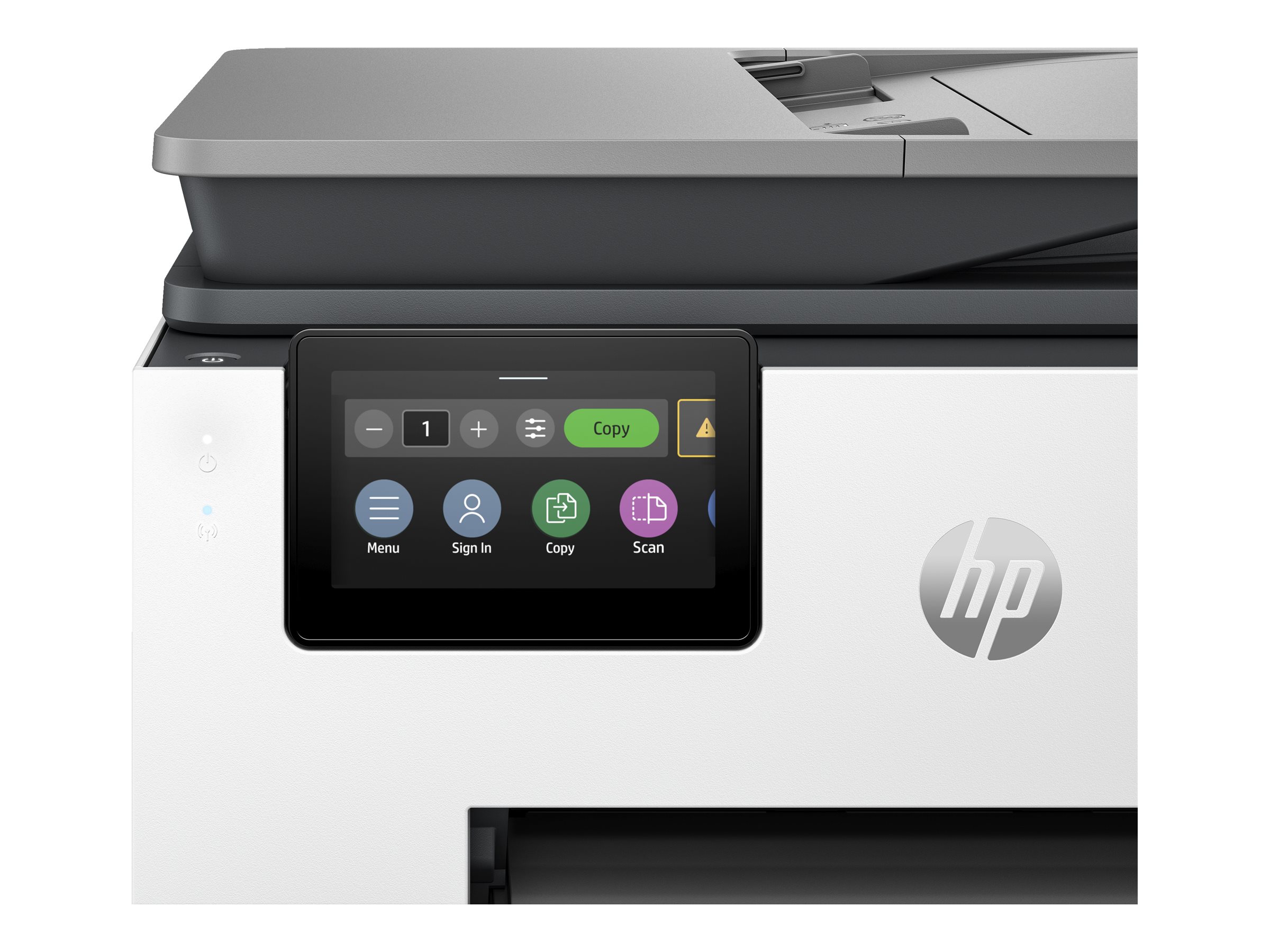 HP Officejet Pro 9130b All-in-One - - (Original) - A4/Legal (Medien) - bis zu 23 Seiten/Min. (Kopieren) - bis zu 25 Seiten/Min. (Drucken) - 250 Blatt - 33.6 Kbps - USB 2.0 - LAN - USB-Host - Wi-Fi(ac)