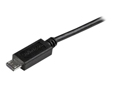 USB A auf Micro B Kabel 2m - zu USB (M) - USB 2.0 - 2 m - Schwarz