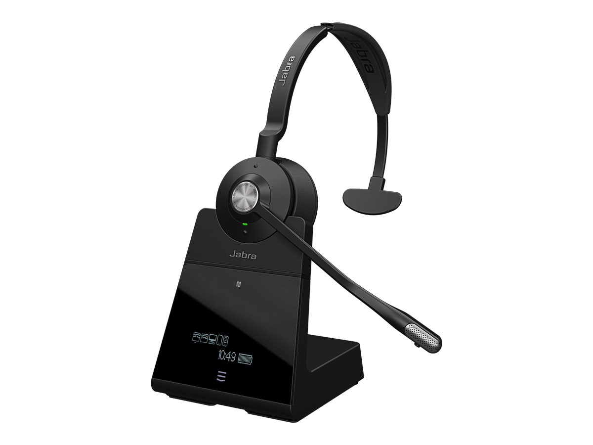 Jabra Engage 75 SE Mono - Headset - On-Ear - DECT / Bluetooth - kabellos - NFC - Zoom-zertifiziert - Google Meet-zertifiziert - Amazon Chime-zertifiziert - Zertifiziert für Microsoft Teams Open Office - Works With Chromebook Certified - UC-zertifiziert Jabra Engage 75 SE Mono - Headset - On-Ear - DECT / Bluetooth - kabellos - NFC - Zoom-zertifiziert - Google Meet-zertifiziert - Amazon Chime-zertifiziert - Zertifiziert für Microsoft Teams Open Office - Works With Chromebook Certified - UC-zertifiziert