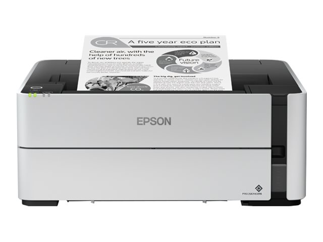 DRK EcoTank ET-M1180 - Drucker - s/w - Duplex EcoTank ET-M1180 - Tintenstrahl - nachfüllbar - A4/Legal - 1200 x 2400 dpi - bis zu 20 Seiten/Min. - Kapazität: 250 Blätter - USB 2.0 - LAN - Wi-Fi DRK EcoTank ET-M1180 - Drucker - s/w - Duplex EcoTank ET-M1180 - Tintenstrahl - nachfüllbar - A4/Legal - 1200 x 2400 dpi - bis zu 20 Seiten/Min. - Kapazität: 250 Blätter - USB 2.0 - LAN - Wi-Fi