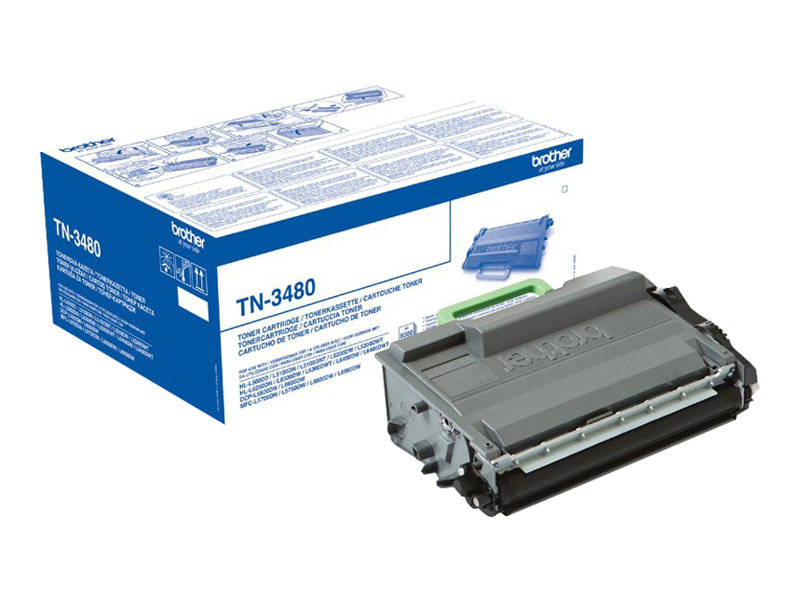 Brother TN3390 - Schwarz - Original - Tonerpatrone - für Brother DCP-8250DN - HL-6180DW - HL-6180DWT - MFC-8950DW - MFC-8950DWT Brother TN3390 - Schwarz - Original - Tonerpatrone - für Brother DCP-8250DN - HL-6180DW - HL-6180DWT - MFC-8950DW - MFC-8950DWT