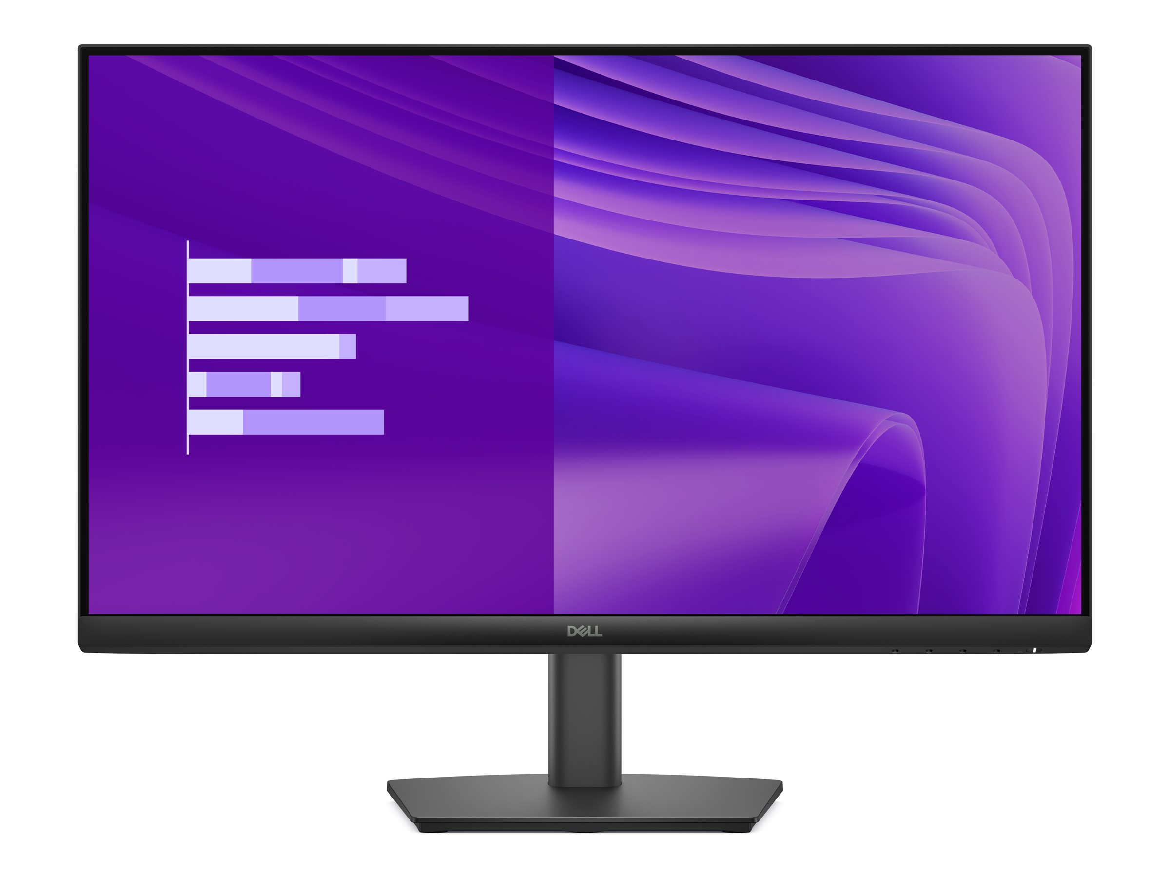 Dell Pro E2425HM - LED-Monitor - 61 cm (24") - 1920 x 1080 Full HD (1080p) @ 100 Hz - IPS - 250 cd/m² - 1000:1 - 5 ms - HDMI - VGA - DisplayPort - mit 3 years Basic Hardware Service with Advanced Exchange