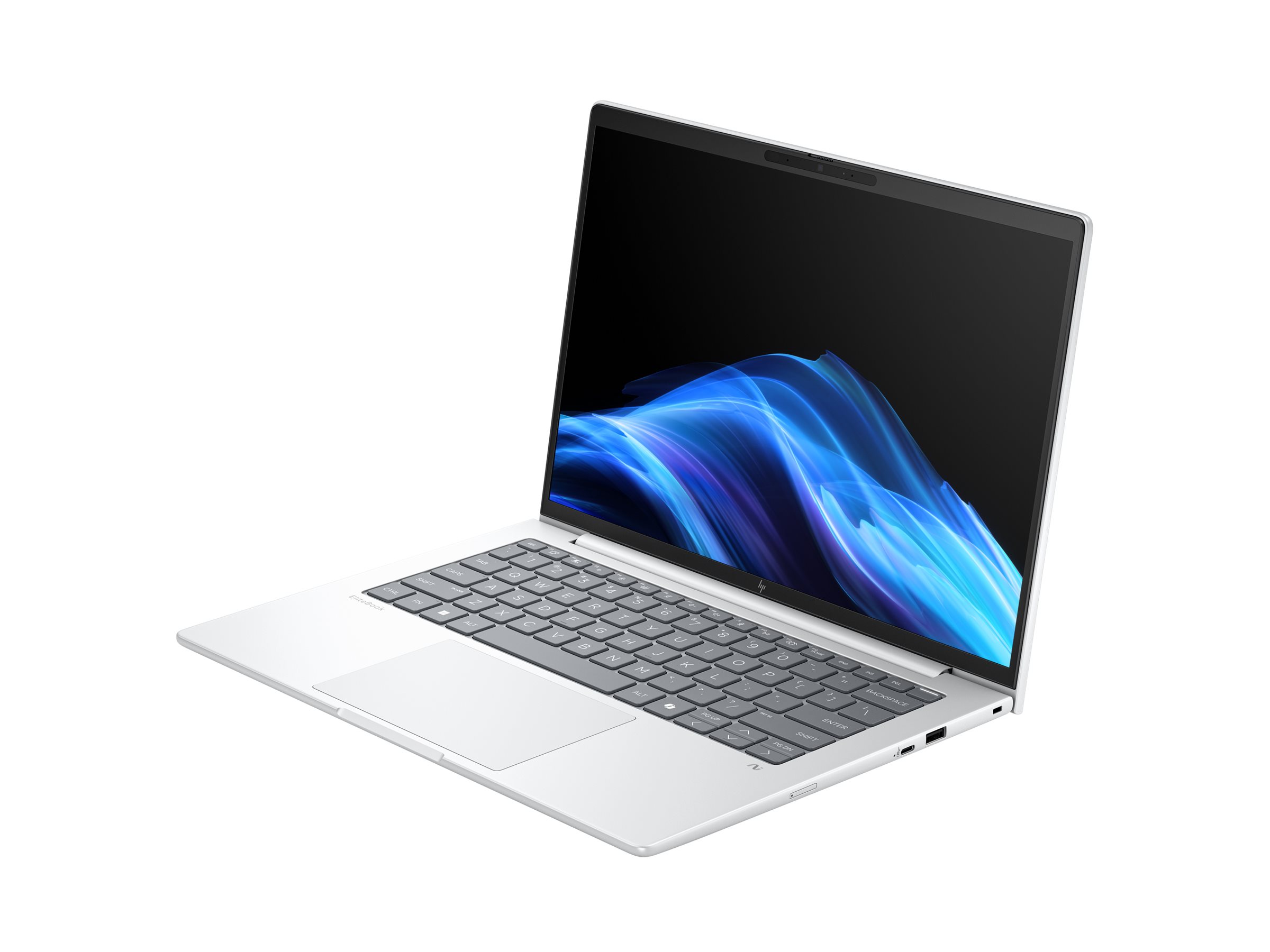 HP EliteBook 8 G1i Notebook AI - Intel Core Ultra - IPS 1920 x 1200 - Wi-Fi 7 - Bluetooth - Gletscher Silber Aluminium - kbd: Deutsch