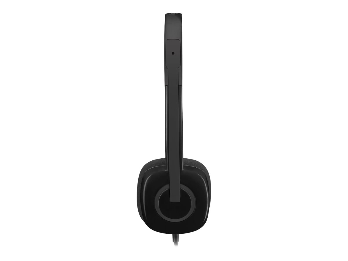 Headset H151 Stereo - 20 KHz - Plug and Play - Lautstärkeregler - Rausch-Unterdrückung