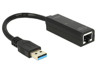DeLOCK 62616, Verkabelt, USB, Ethernet, 1000Mbit/s - Netzwerkadapter - USB 3.0 - Gigabit Ethernet