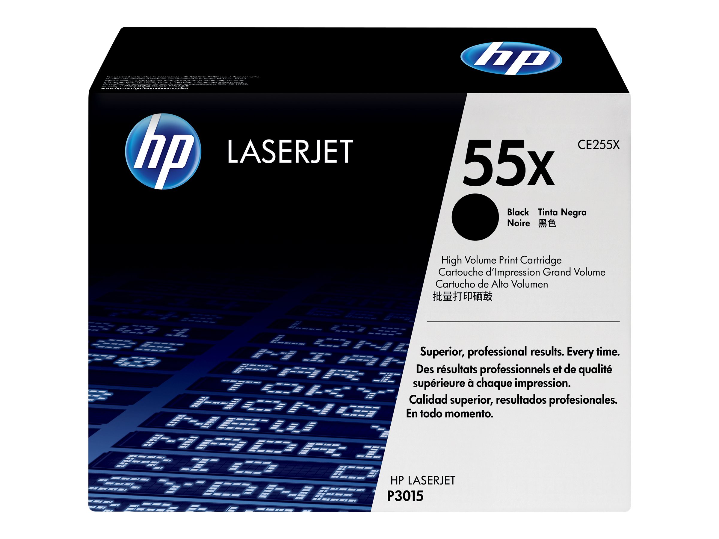 HP Toner CE255X schwarz für LaserJet - für LaserJet Enterprise MFP M525; LaserJet Enterprise Flow MFP M525; LaserJet Managed MFP M525
