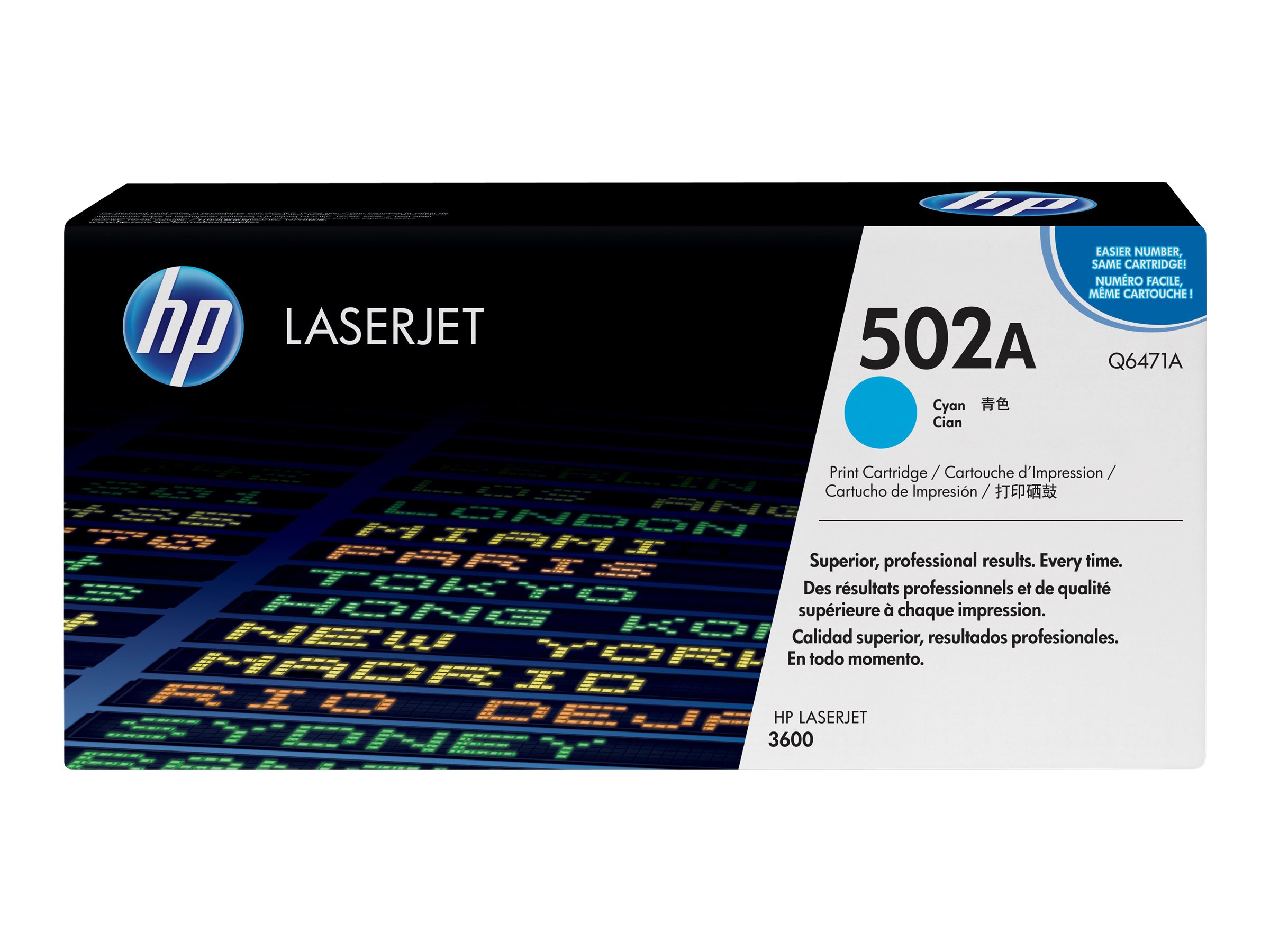 HP Toner Q6471A cyan für HP Color LaserJet 3600/3800 - für Color LaserJet 3600 - 3600dn - 3600n