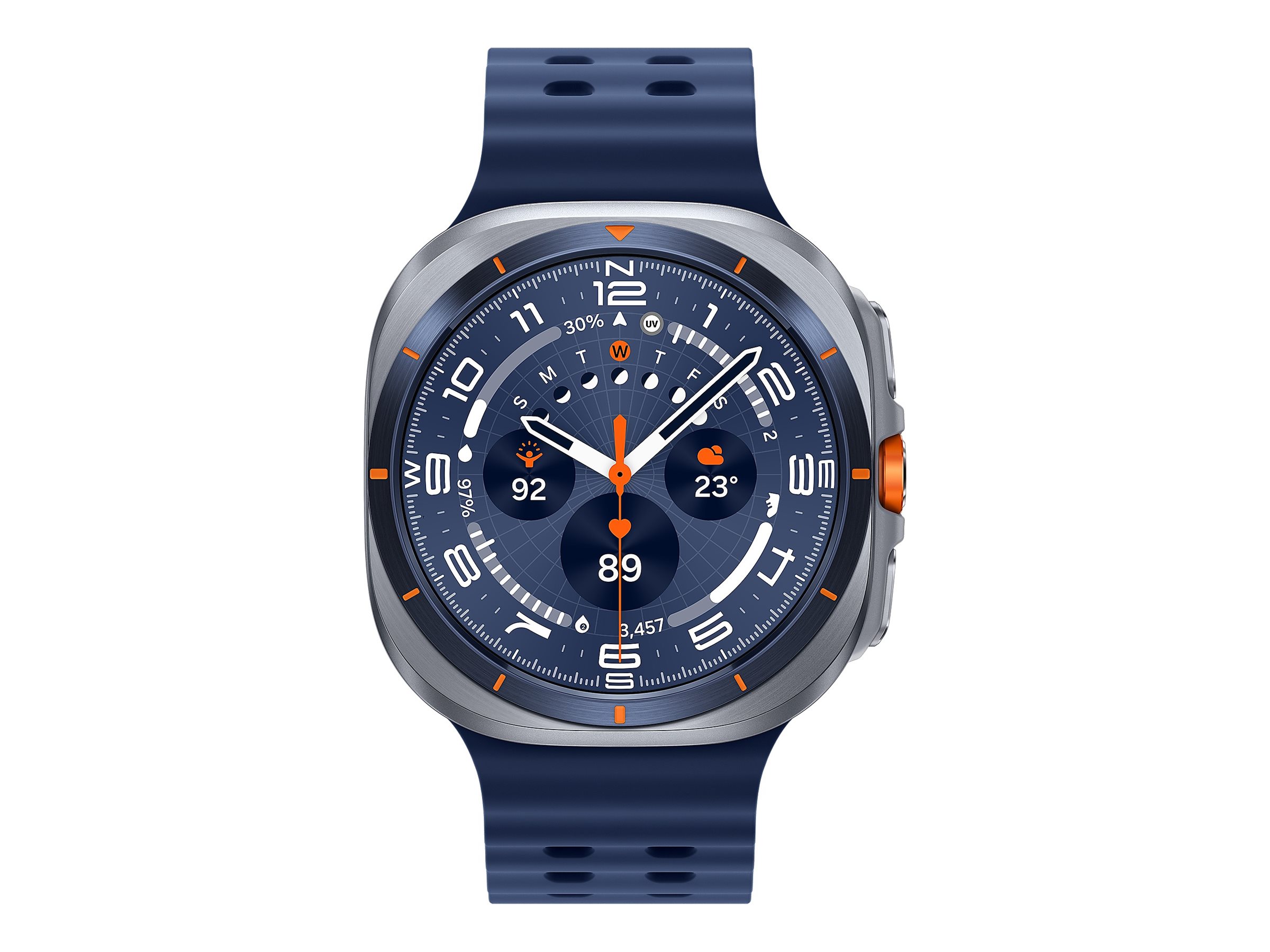 Samsung Galaxy Watch Ultra - 47 mm - Titanium Blue - 64 GB - LTE - NFC - Bluetooth - Wi-Fi - 4G - 60.5 g