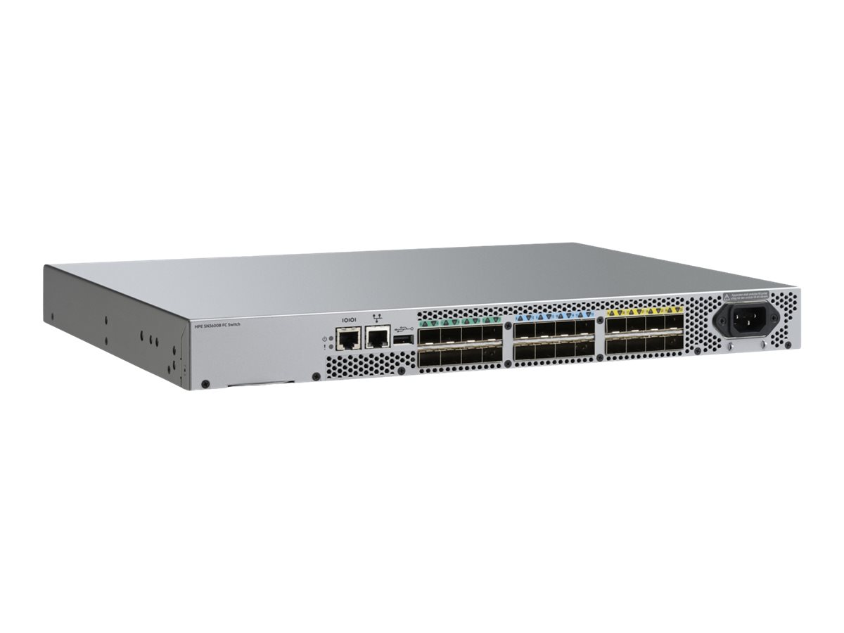 Hewlett Packard Enterprise SN3600B, Managed, - Switch - managed - 8 x 16Gb Fibre Channel SFP+ + 16 x 32Gb Fibre Channel SFP+ Ports on Demand - an Rack montierbar - AC 100 - 240 V Hewlett Packard Enterprise SN3600B, Managed, - Switch - managed - 8 x 16Gb Fibre Channel SFP+ + 16 x 32Gb Fibre Channel SFP+ Ports on Demand - an Rack montierbar - AC 100 - 240 V