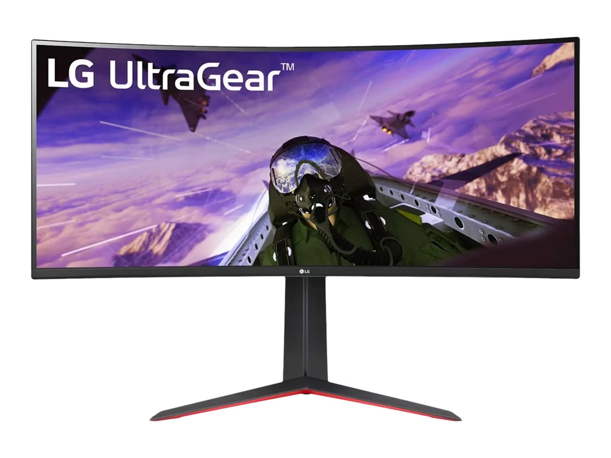 LG UltraGear 34GP63AP-B - LED-Monitor - gebogen - - 3440 x 1440 UWQHD @ 160 Hz - VA - 300 cd/m² - 3000:1 - HDR10 - 1 ms - 2xHDMI - DisplayPort - Lautsprecher