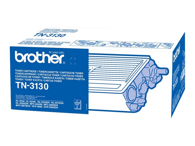 Brother TN3130 - Schwarz - Original - Tonerpatrone - für Brother DCP-8060 - 8065 - HL-5240 - 5250 - 5270 - 5280 - MFC-8460 - 8860 - 8870 Brother TN3130 - Schwarz - Original - Tonerpatrone - für Brother DCP-8060 - 8065 - HL-5240 - 5250 - 5270 - 5280 - MFC-8460 - 8860 - 8870