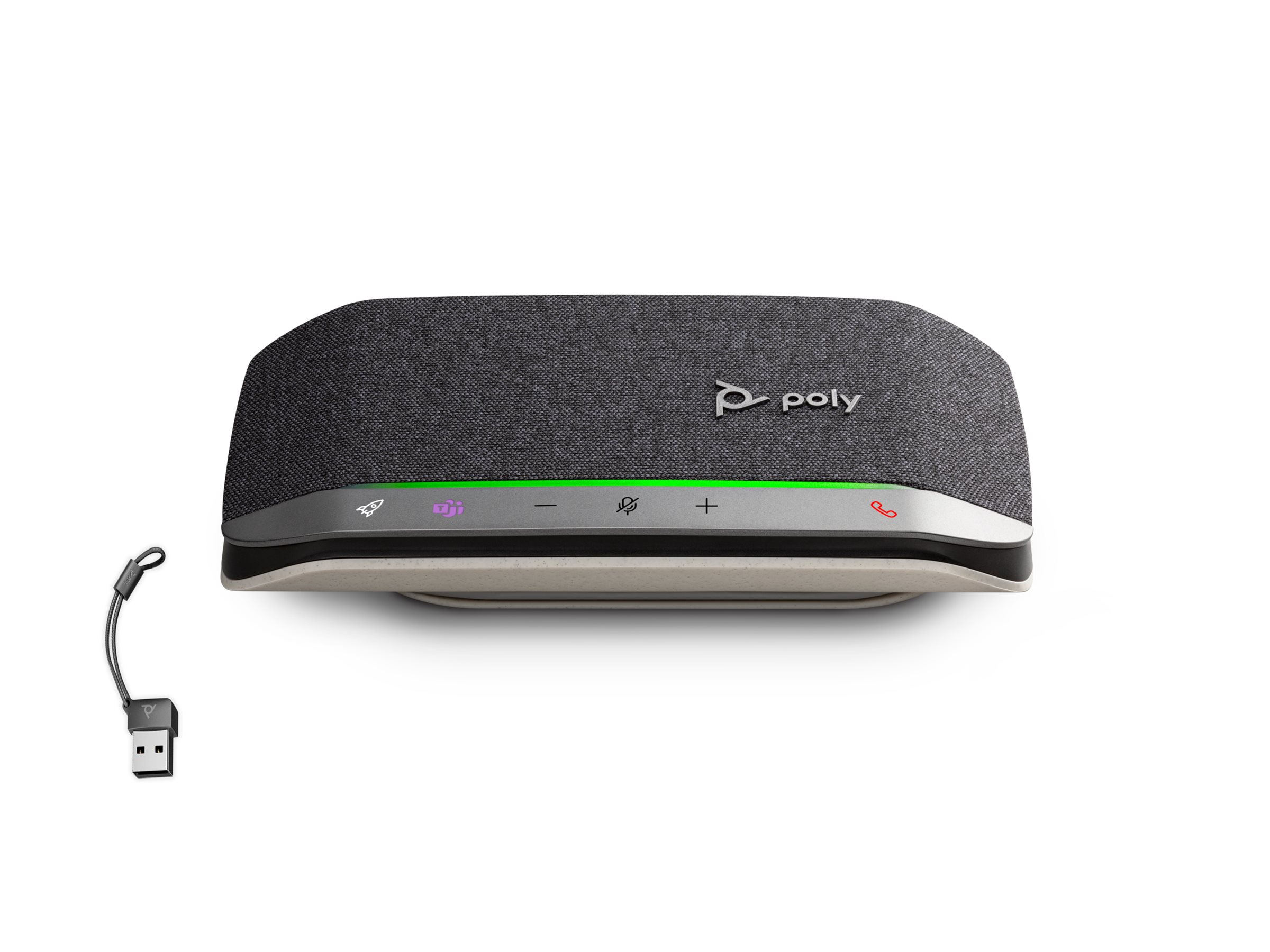 Poly HP Poly Sync 20-M - Intelligente - Bluetooth - kabelgebunden - kabellos - USB-A - USB-C - Schwarz - Zertifiziert für Microsoft Teams