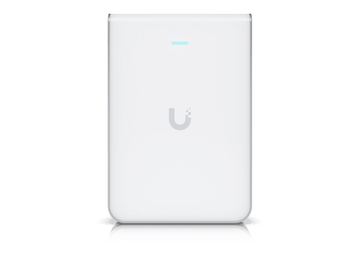 Ubiquiti UniFi U7 Pro Wall - Accesspoint - Wi-Fi 7 - Wi-Fi 7 - 2.4 GHz - 5 GHz - 6 GHz - zur Wandmontage geeignet