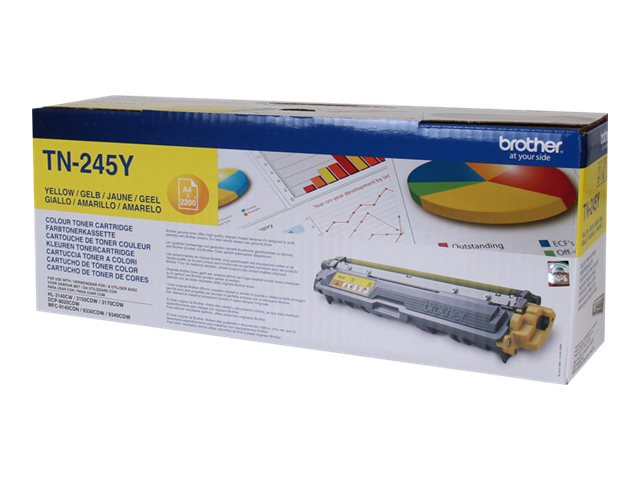 Brother TN245Y - Gelb - Original - Tonerpatrone - für Brother DCP-9015 - DCP-9020 - HL-3140 - HL-3150 - HL-3170 - MFC-9140 - MFC-9330 - MFC-9340