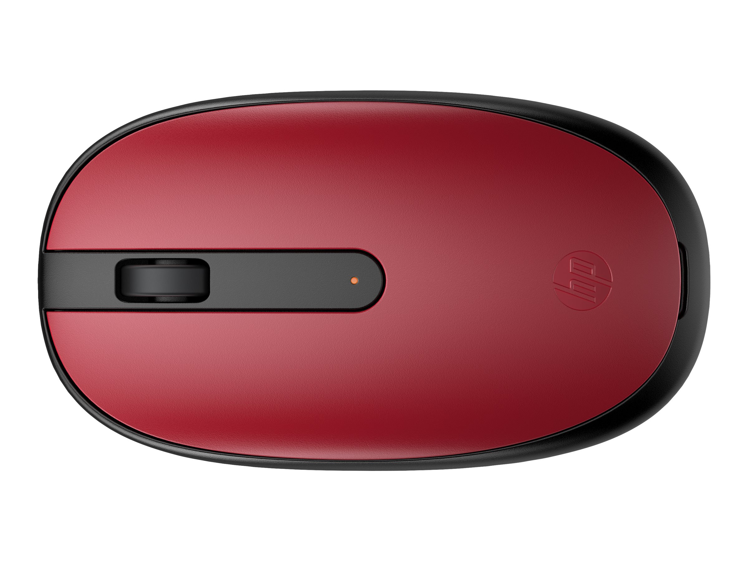 HP 240 - Maus - rechts- und linkshändig - optisch - Sunset Red - für Laptop 15