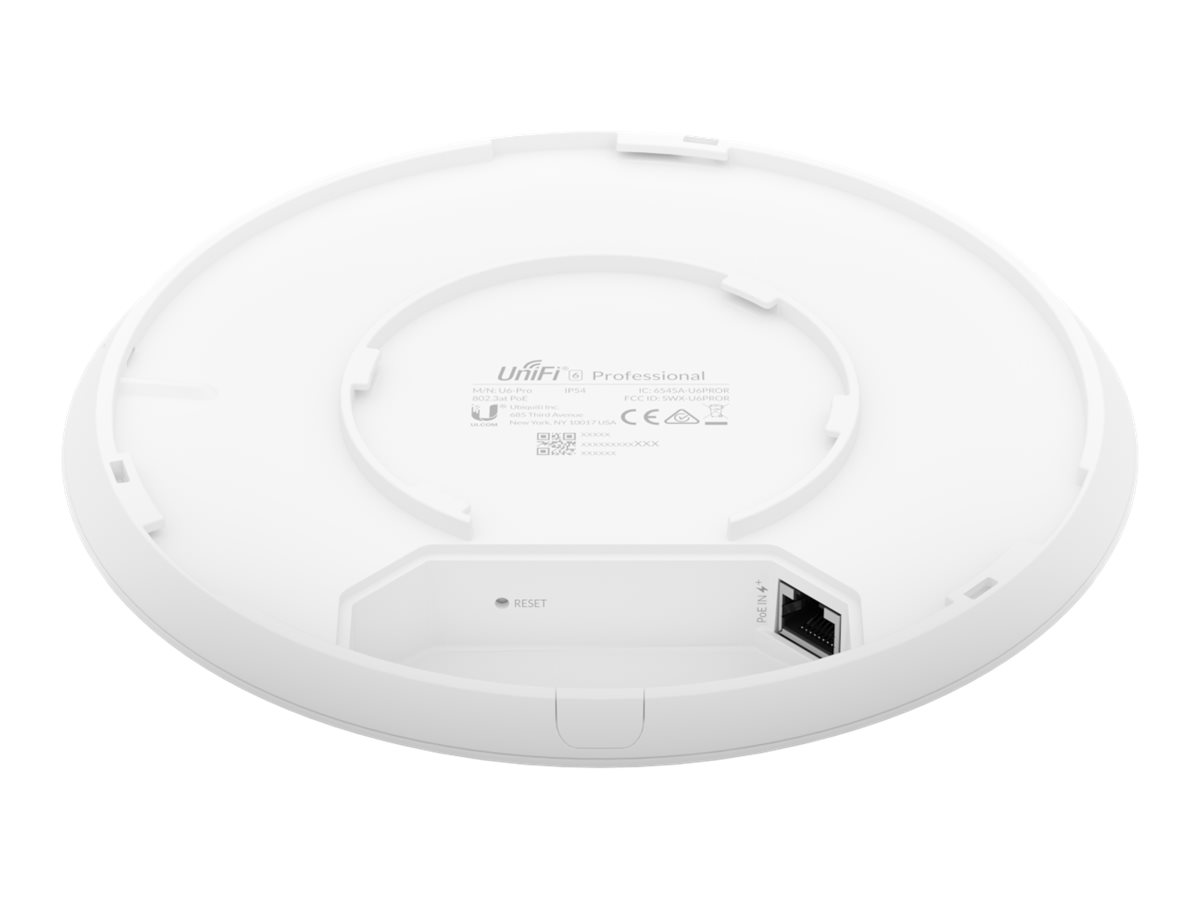 Ubiquiti UniFi U6-PRO - Accesspoint - Wi-Fi 6 - 2.4 GHz - 5 GHz - Wand- / Deckenmontage