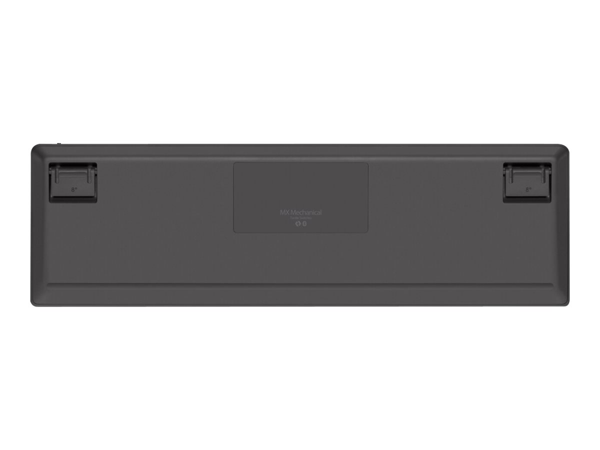 Logitech MX Mechanical, Volle Größe (100%), RFWireless + Bluetooth, Mechanischer Switch, QWERTZ, - hinterleuchtet - kabellos - Bluetooth LE - QWERTZ - Deutsch - Tastenschalter: Tactile Quiet - Graphite Logitech MX Mechanical, Volle Größe (100%), RFWireless + Bluetooth, Mechanischer Switch, QWERTZ, - hinterleuchtet - kabellos - Bluetooth LE - QWERTZ - Deutsch - Tastenschalter: Tactile Quiet - Graphite