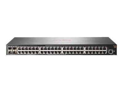 HPE Aruba 2930F 48G 4SFP+ - Switch - L3 - managed - 48 x 10/100/1000 + 4 x 1 Gigabit/10 Gigabit SFP+ - an Rack montierbar