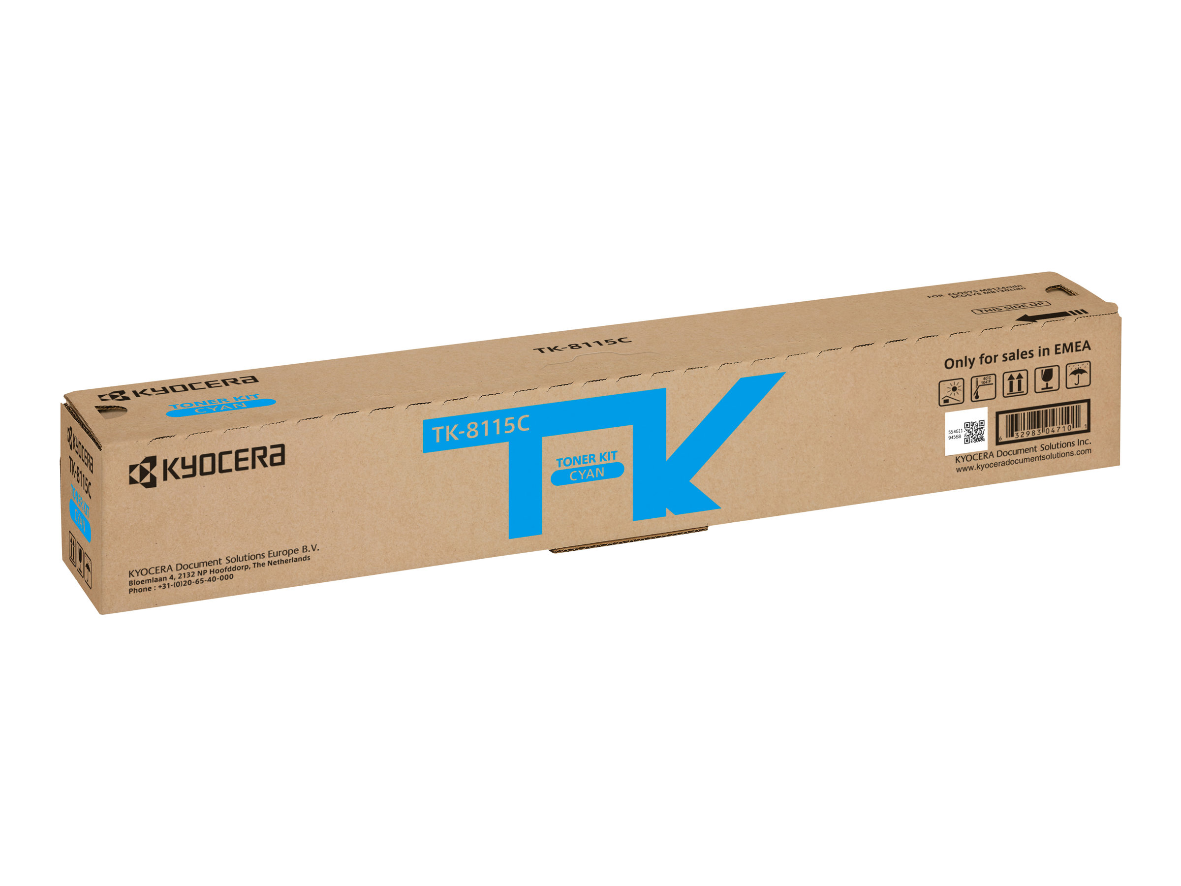 Kyocera TK 8115C - Cyan - original - Tonerpatrone - für ECOSYS M8124cidn - M8124cidn/KL3 - M8130cidn - M8130cidn/KL2 - M8130cidn/KL3 Kyocera TK 8115C - Cyan - original - Tonerpatrone - für ECOSYS M8124cidn - M8124cidn/KL3 - M8130cidn - M8130cidn/KL2 - M8130cidn/KL3