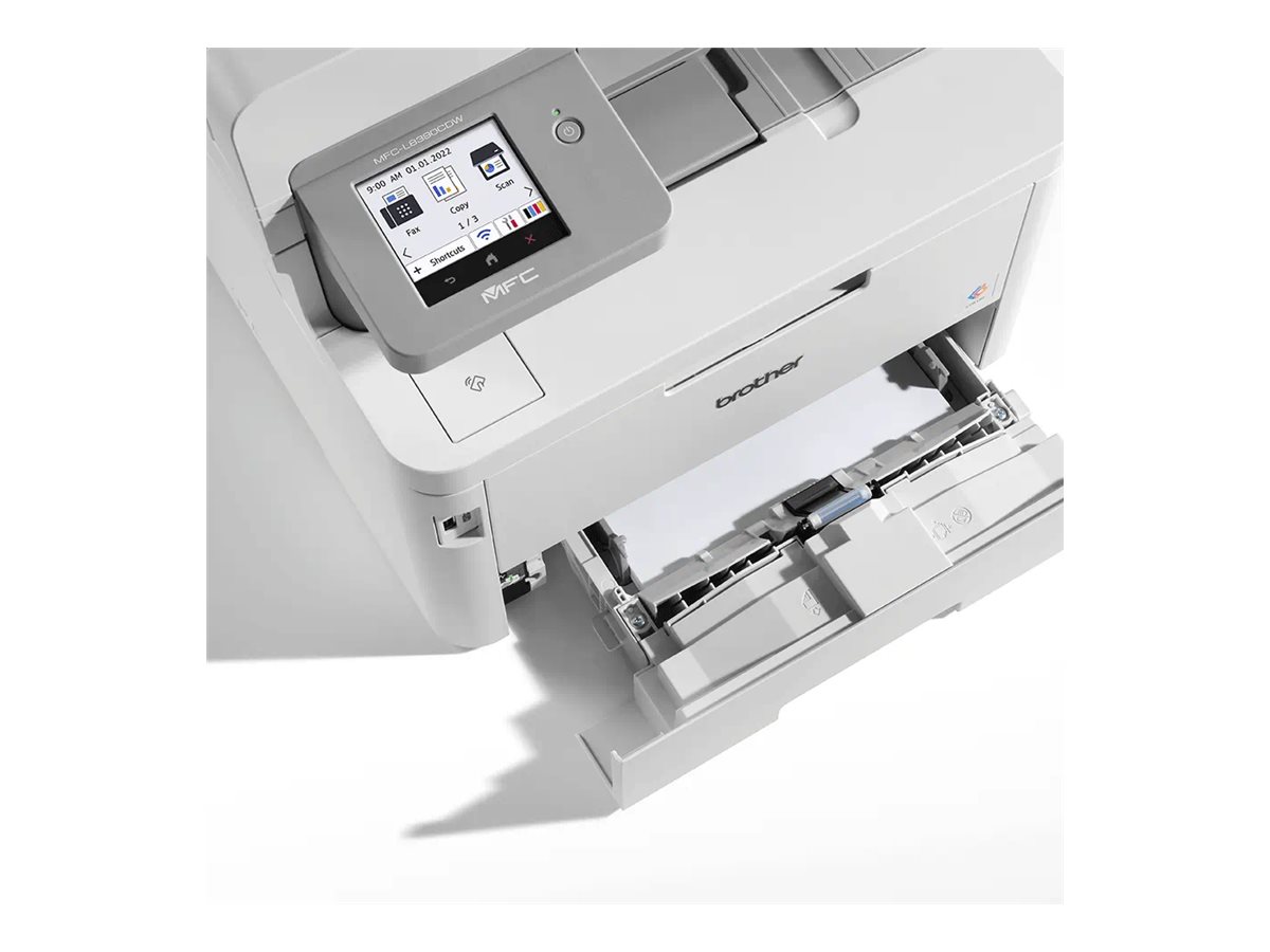 Brother MFC-L8390CDW - Multifunktionsdrucker - - bis zu 30 Seiten/Min. (Kopieren) - bis zu 30 Seiten/Min. (Drucken) - 280 Blatt - 33.6 Kbps - USB 2.0 - Gigabit LAN - USB 2.0-Host - NFC - Wi-Fi(n)