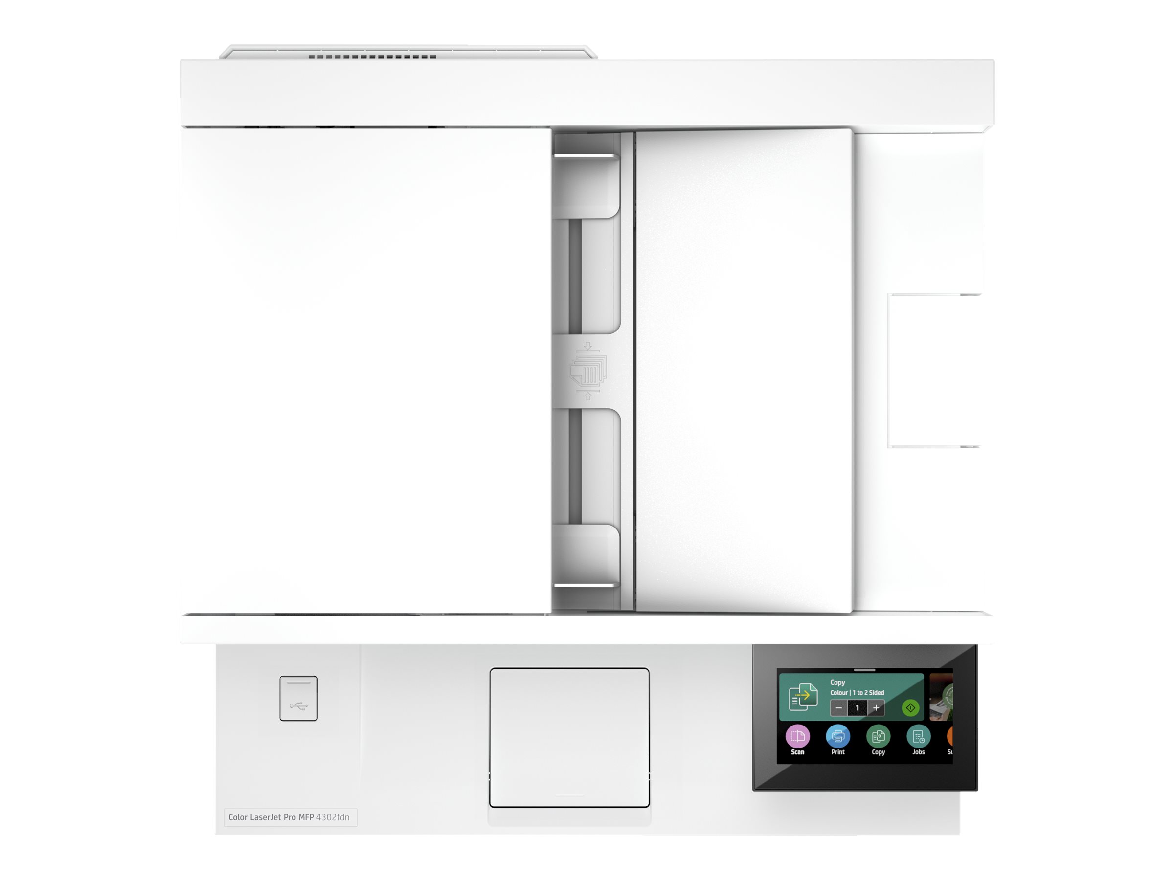 HP Color LaserJet Pro MFP 4302fdn - Multifunktionsdrucker - Farbe - Laser - Legal (216 x 356 mm) - (Original) - A4/Legal (Medien) - bis zu 35 Seiten/Min. (Kopieren) - bis zu 35 Seiten/Min. (Drucken) - 300 Blatt - 33.6 Kbps - USB 2.0 - Gigabit LAN HP Color LaserJet Pro MFP 4302fdn - Multifunktionsdrucker - Farbe - Laser - Legal (216 x 356 mm) - (Original) - A4/Legal (Medien) - bis zu 35 Seiten/Min. (Kopieren) - bis zu 35 Seiten/Min. (Drucken) - 300 Blatt - 33.6 Kbps - USB 2.0 - Gigabit LAN