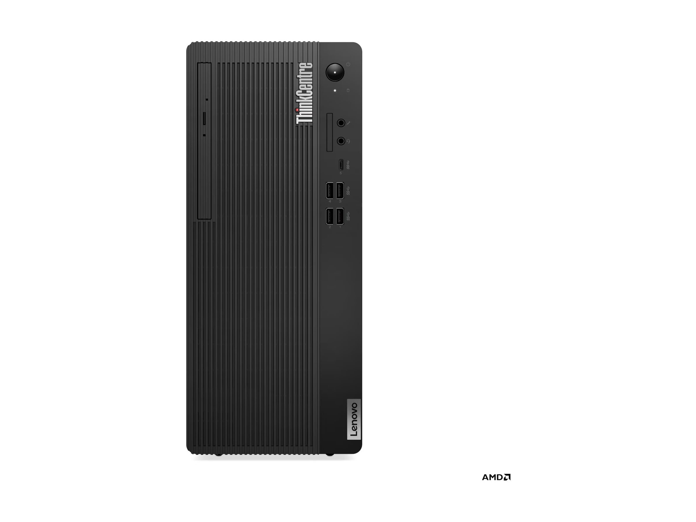Lenovo ThinkCentre M75t Gen 5 12XB - Tower - RAM 16 GB - SSD 512 GB - TCG Opal Encryption 2 - NVMe - DVD-Writer - Radeon 780M - 1GbE - Win 11 Pro - Monitor: keiner - Tastatur: Deutsch - Schwarz - Lenovo TopSeller