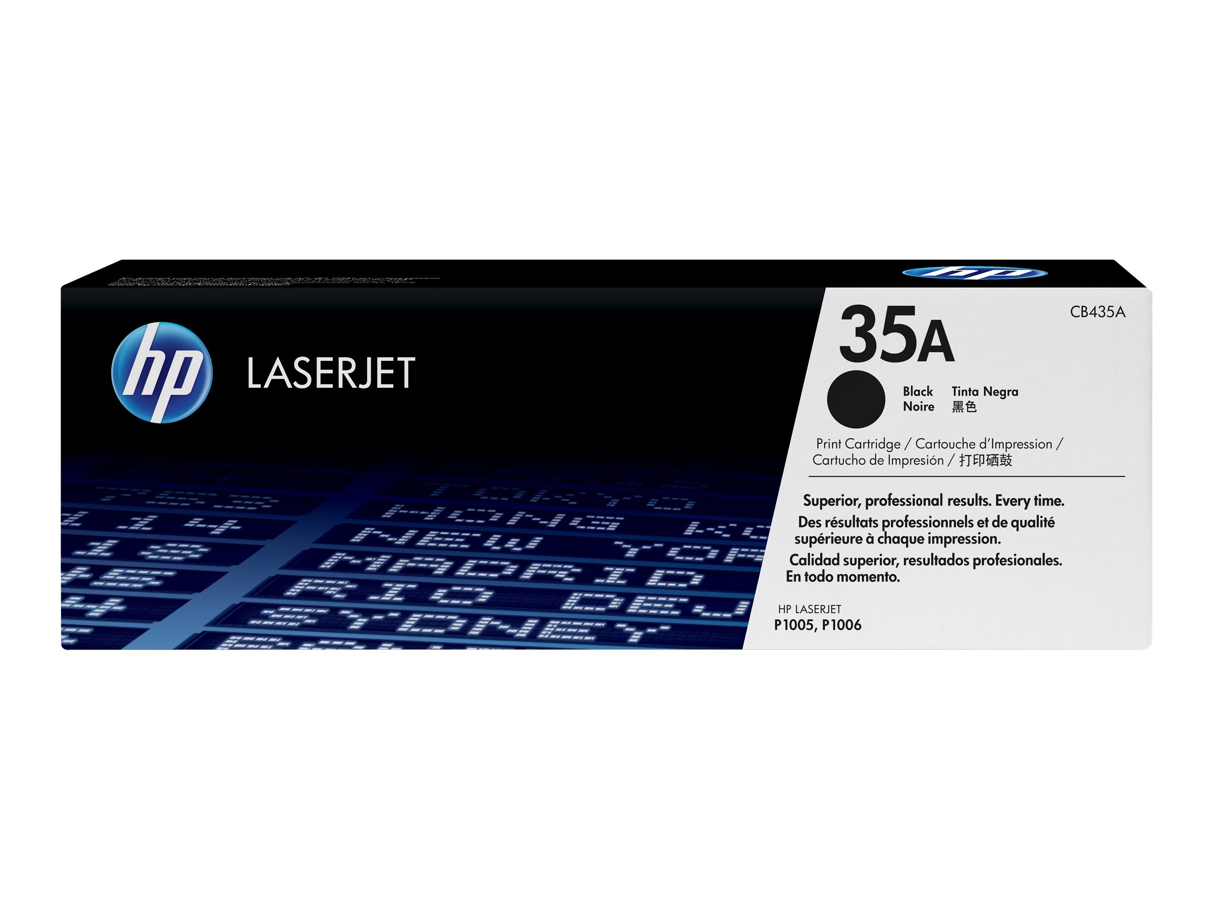 HP Toner Nr.35A schwarz für HP LaserJet P1005/1006 - für LaserJet P1005 - P1006 - P1007 - P1008 - P1009