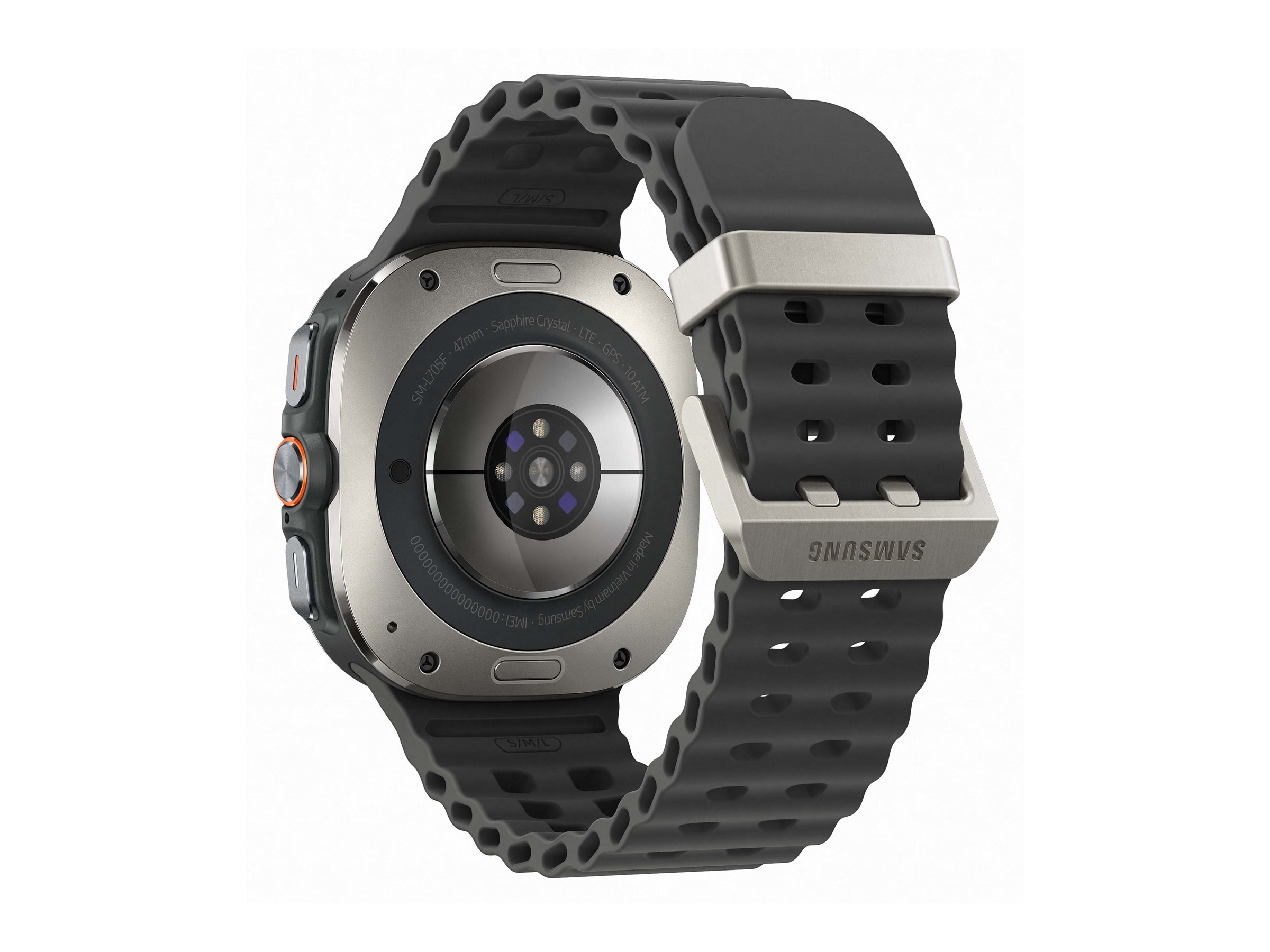 Samsung Galaxy Watch Ultra - 47 mm - Titansilber - - 64 GB - LTE - NFC - Bluetooth - Wi-Fi - 4G - 60.5 g Samsung Galaxy Watch Ultra - 47 mm - Titansilber - - 64 GB - LTE - NFC - Bluetooth - Wi-Fi - 4G - 60.5 g