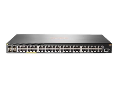 HPE Aruba 2930F 48G PoE+ 4SFP - Switch - L3 - - + 4 x Gigabit SFP (Uplink) - an Rack montierbar - PoE+ (370 W)