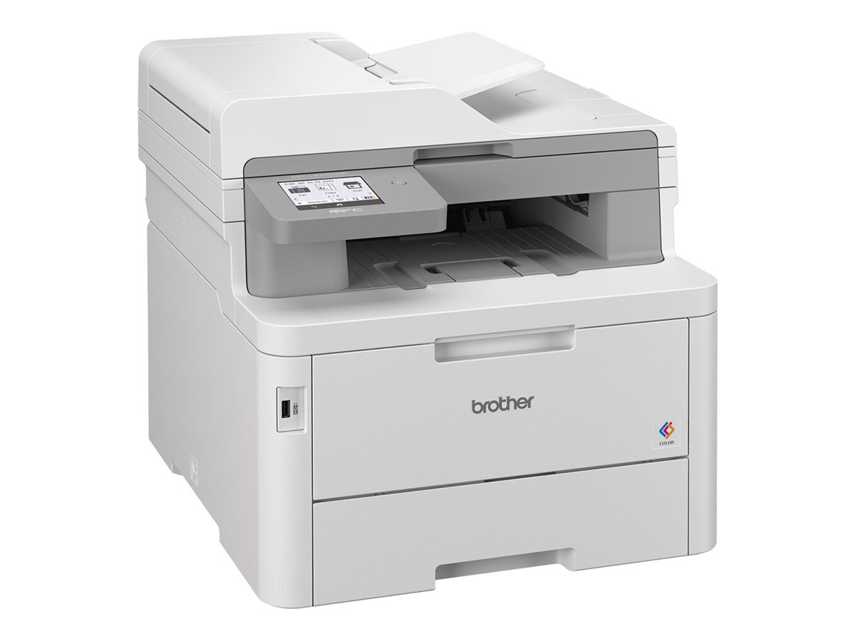 Brother MFC-L8340CDW - Multifunktionsdrucker - - bis zu 30 Seiten/Min. (Kopieren) - bis zu 30 Seiten/Min. (Drucken) - 250 Blatt - 33.6 Kbps - USB 2.0 - USB-Host - Wi-Fi(n) - NFC