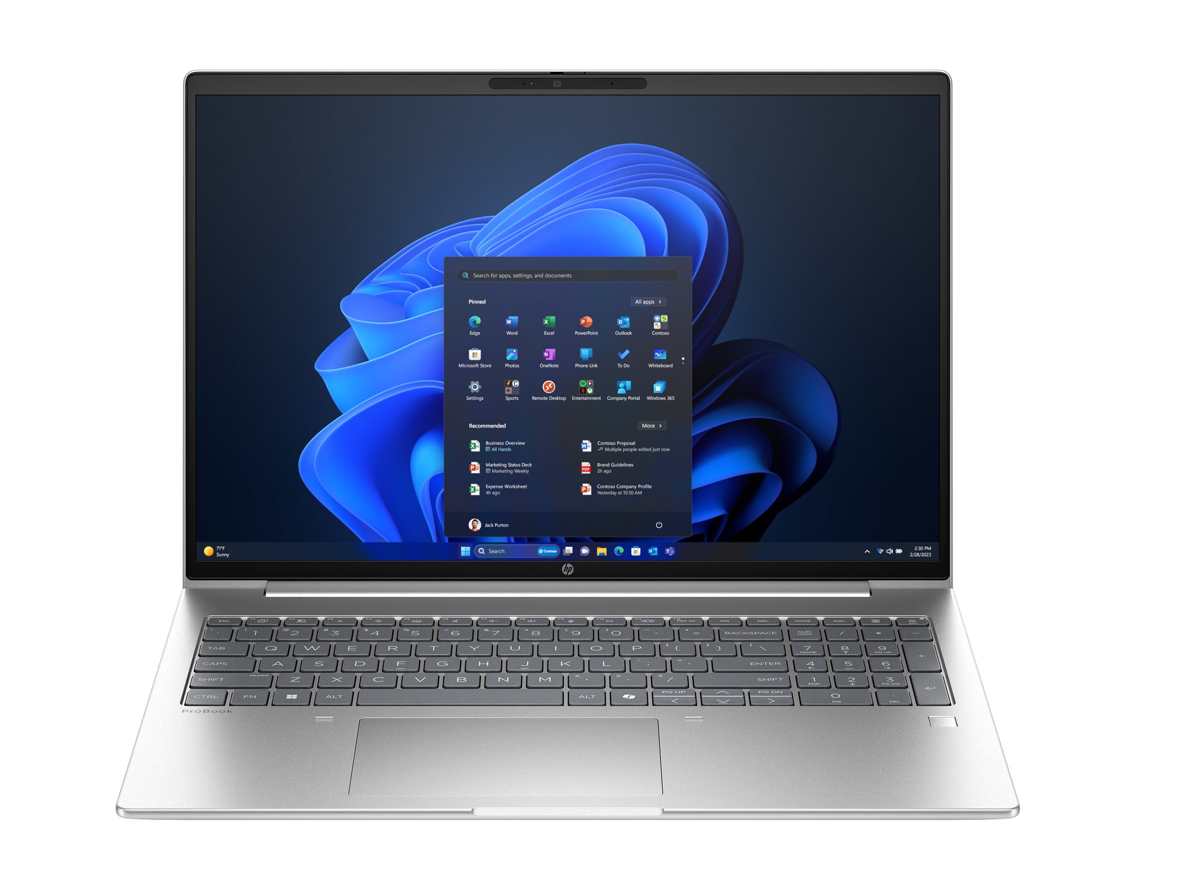 HP ProBook 4 G1a Notebook AI AMD Ryzen 5 Pro 230 16" 16 512GB WLAN BT Win11 Pro - IPS 1920 x 1200 - Wi-Fi 7 - Bluetooth - Hecht-silberfarben - kbd: Deutsch HP ProBook 4 G1a Notebook AI AMD Ryzen 5 Pro 230 16" 16 512GB WLAN BT Win11 Pro - IPS 1920 x 1200 - Wi-Fi 7 - Bluetooth - Hecht-silberfarben - kbd: Deutsch