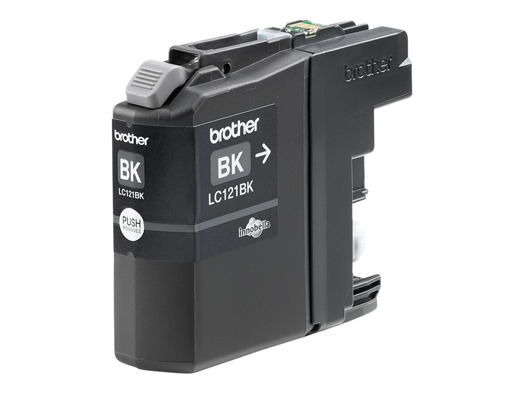 Brother LC121BK - Schwarz - Original - Tintenpatrone - für Brother DCP-J100 - J105 - J132 - J152 - J552 - J752 - MFC-J245 - J470 - J650 - J870