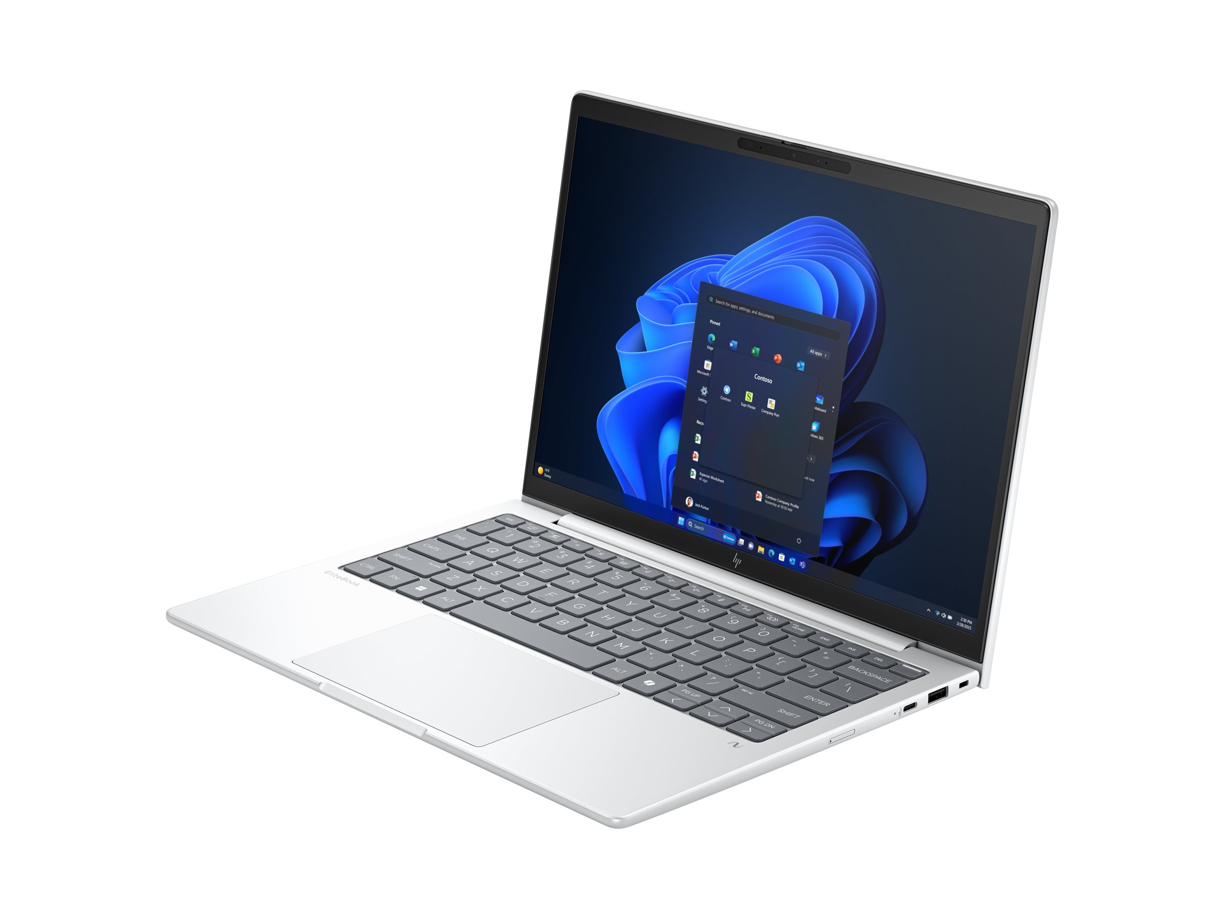 HP EliteBook 8 G1a Notebook AI - 169-Grad - IPS 1920 x 1200 - Wi-Fi 7 - Bluetooth - Glacier Silver - kbd: Deutsch - mit HP 3 Jahre Offsite Notebook-Hardware-Support HP EliteBook 8 G1a Notebook AI - 169-Grad - IPS 1920 x 1200 - Wi-Fi 7 - Bluetooth - Glacier Silver - kbd: Deutsch - mit HP 3 Jahre Offsite Notebook-Hardware-Support