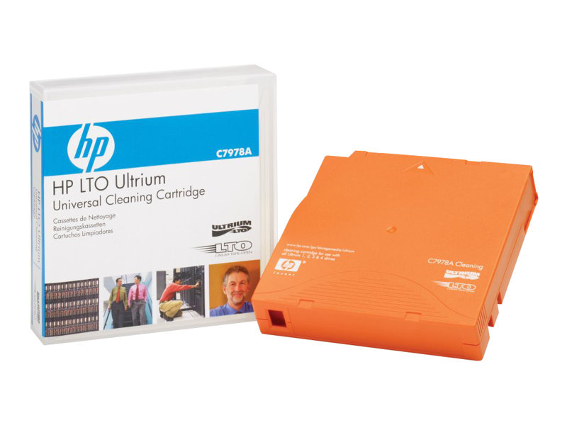 HP LTO Universal Ultrium Cleaning-Cartri dge für LTO Laufwerke (1-pack) - orange - Reinigungskassette - für HPE T950 - T950 3 - T950 6; StoreEver MSL2024 - MSL3040 - MSL4048 - MSL6480; SureStore Ultrium