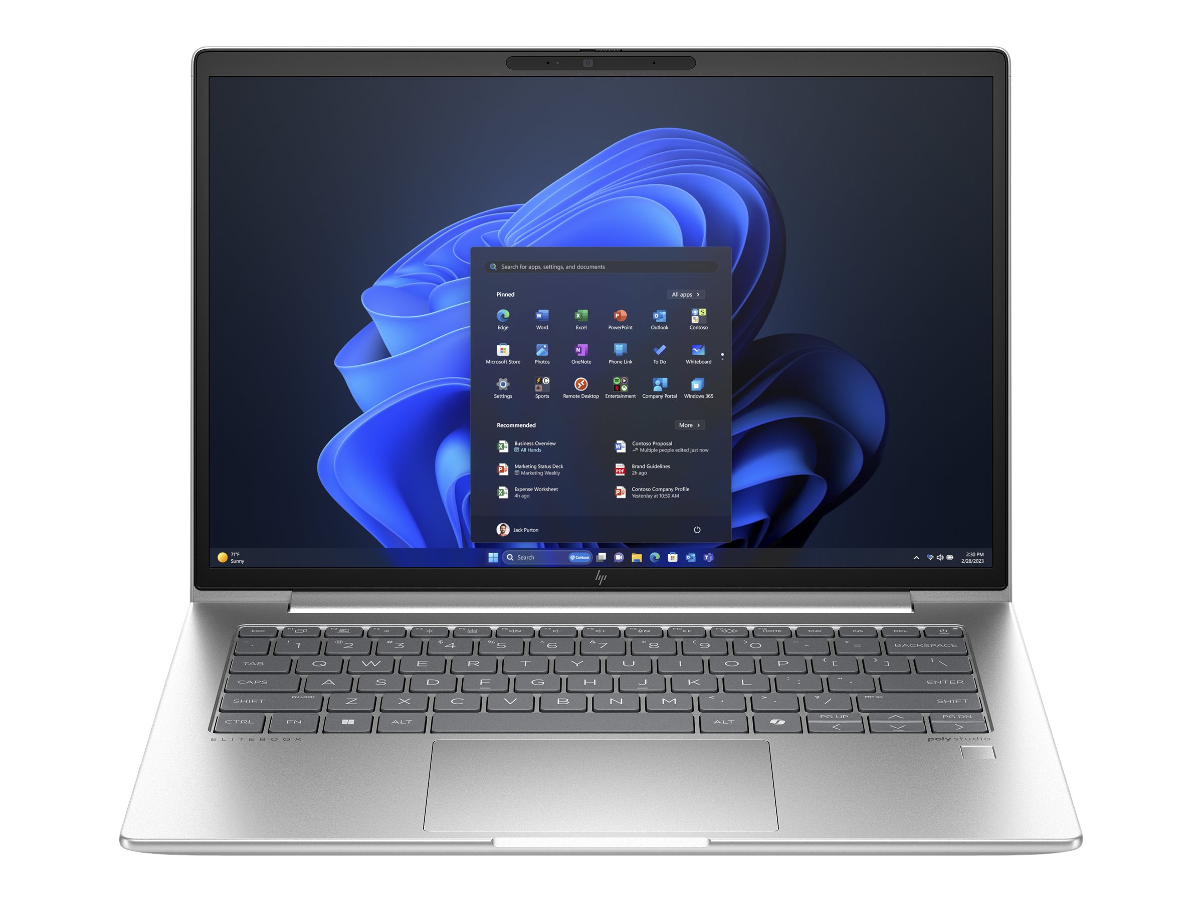 HP EliteBook 640 G11 Notebook - Intel Core Ultra 5 - IPS 1920 x 1200 - Wi-Fi 6E - Bluetooth - 4G LTE-A Pro - Pike Silver Aluminium - kbd: Deutsch - mit HP Wolf Pro Security Edition (1 Jahr) HP EliteBook 640 G11 Notebook - Intel Core Ultra 5 - IPS 1920 x 1200 - Wi-Fi 6E - Bluetooth - 4G LTE-A Pro - Pike Silver Aluminium - kbd: Deutsch - mit HP Wolf Pro Security Edition (1 Jahr)