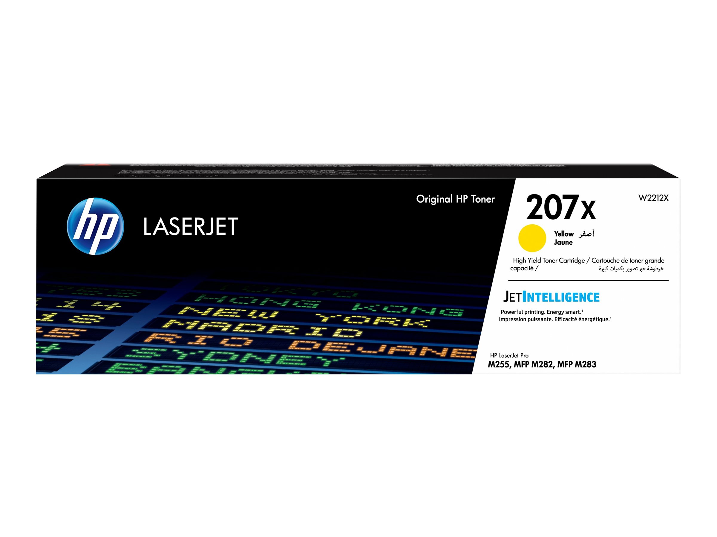 HP 207X - Hohe Ergiebigkeit - Gelb - Original - LaserJet - Tonerpatrone (W2212X) - für Color LaserJet Pro M255dw - M255nw - MFP M282nw - MFP M283fdn - MFP M283fdw