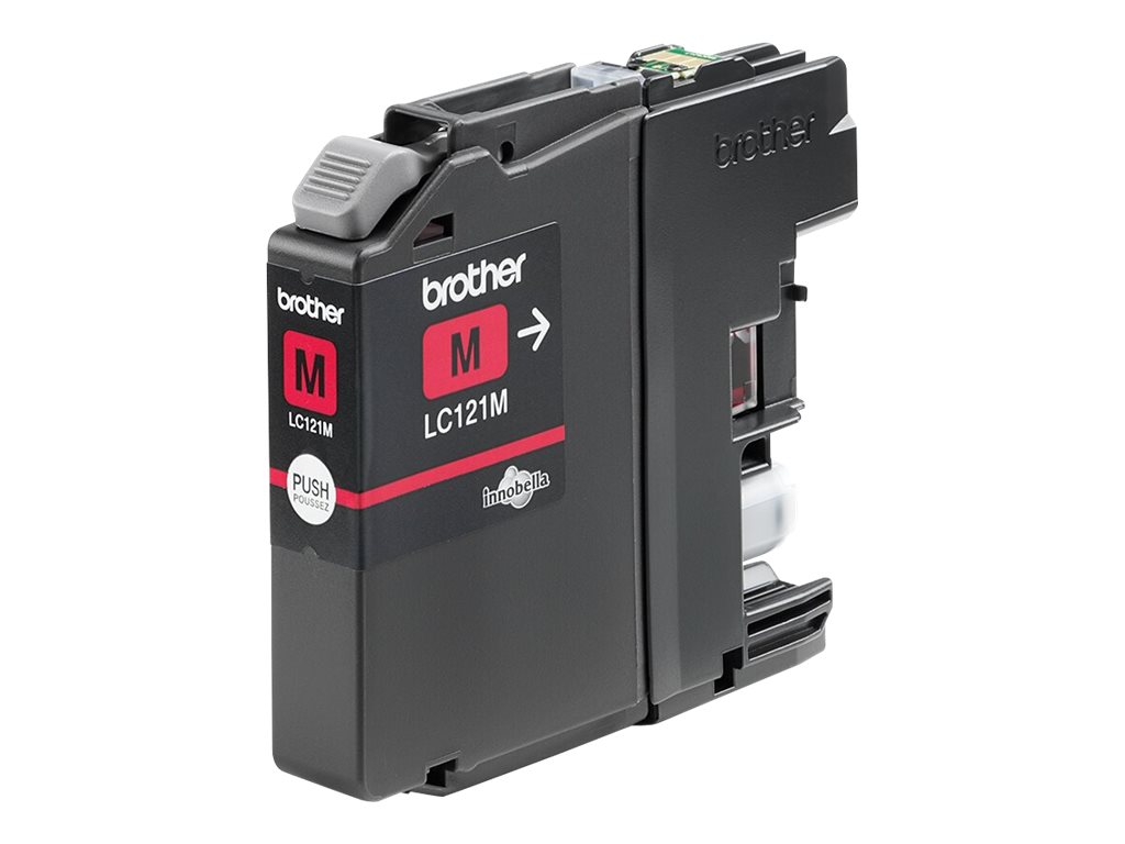 Brother LC121M - Magenta - Original - Tintenpatrone - für Brother DCP-J100 - J105 - J132 - J152 - J552 - J752 - MFC-J245 - J470 - J650 - J870 Brother LC121M - Magenta - Original - Tintenpatrone - für Brother DCP-J100 - J105 - J132 - J152 - J552 - J752 - MFC-J245 - J470 - J650 - J870