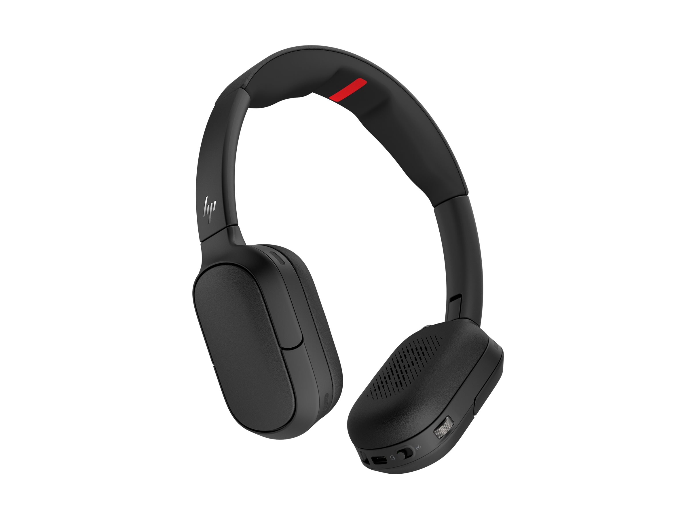 HP Poly Focus 625 Fold - Headset - On-Ear - kabellos - kabelgebunden - aktive Rauschunterdrückung - USB-C über Bluetooth-Adapter - USB-C - Schwarz - Zertifiziert für Microsoft Teams Open Office - Zertifiziert für Microsoft Teams - Google Meet-zertifizie…