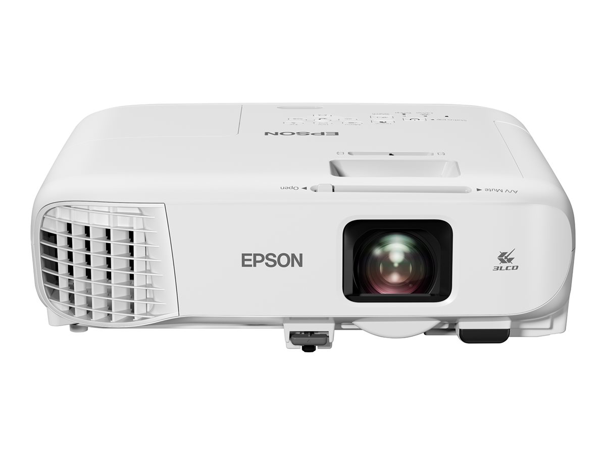 Epson EB-X49 - 3-LCD-Projektor - tragbar - 3600 lm (weiß) - 3600 lm (Farbe) - XGA (1024 x 768) - 4:3 - LAN - weiß Epson EB-X49 - 3-LCD-Projektor - tragbar - 3600 lm (weiß) - 3600 lm (Farbe) - XGA (1024 x 768) - 4:3 - LAN - weiß