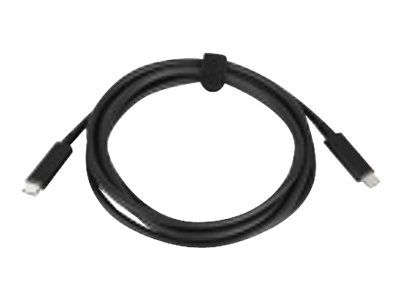 Lenovo USB-Kabel - 24 pin USB-C (M) zu 24 pin USB-C (M) - 20 V - 3 A - 2 m Lenovo USB-Kabel - 24 pin USB-C (M) zu 24 pin USB-C (M) - 20 V - 3 A - 2 m