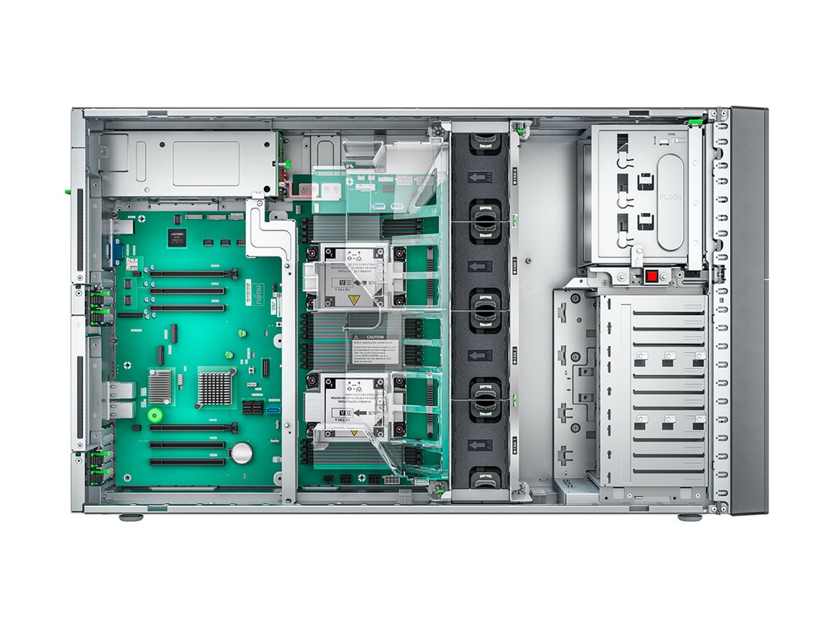 Fujitsu PRIMERGY TX2550 M7 - Server - Tower - Schacht/Schächte - keine HDD - 1GbE - Monitor: keiner Fujitsu PRIMERGY TX2550 M7 - Server - Tower - Schacht/Schächte - keine HDD - 1GbE - Monitor: keiner