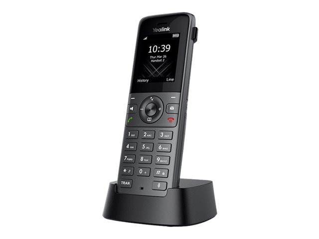 Yealink W73H - Schnurloses Erweiterungshandgerätmit Rufnummernanzeige - DECT - dreiweg Anruffunktion - Space-grau Yealink W73H - Schnurloses Erweiterungshandgerätmit Rufnummernanzeige - DECT - dreiweg Anruffunktion - Space-grau