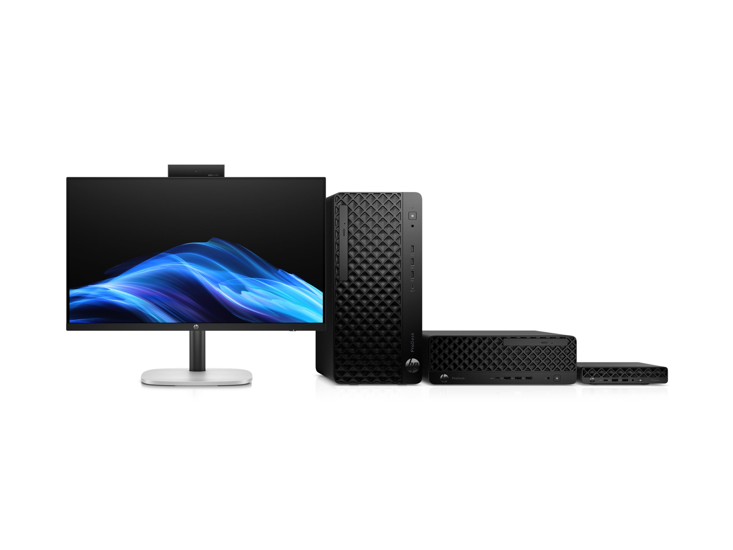 HP ProDesk 4 G1i - Mini - Core Ultra 5 235T / 2.2 - Bluetooth 5.3 - Win 11 Pro - Monitor: keiner - Tastatur: Deutsch - tiefschwarz - Smart Buy