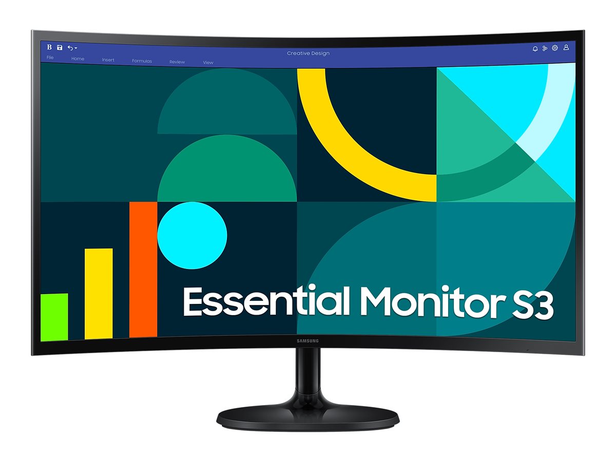 Samsung S27D364GAU - S36GD Series - LED-Monitor - - 1920 x 1080 Full HD (1080p) @ 100 Hz - VA - 250 cd/m² - 3000:1 - 4 ms - HDMI - VGA - Schwarz