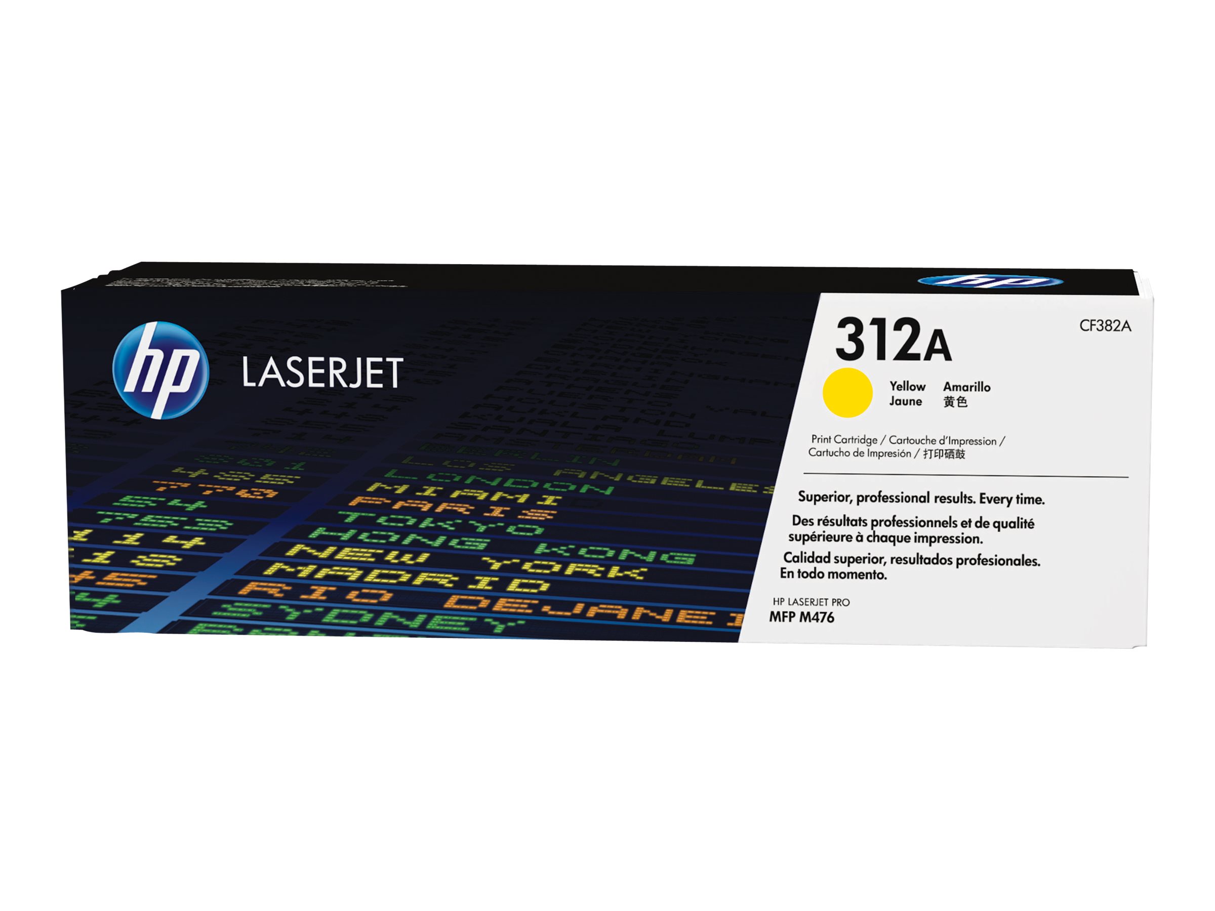HP 312A - Gelb - Original - LaserJet - Tonerpatrone (CF382A) - für Color LaserJet Pro MFP M476dn - MFP M476dw - MFP M476nw